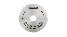 PROXXON 4528011 - Kreissägeblatt, Hartmetall Vollmaterial